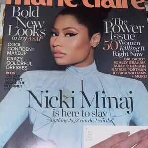 Marie Claire Nicki Minaj Magazine